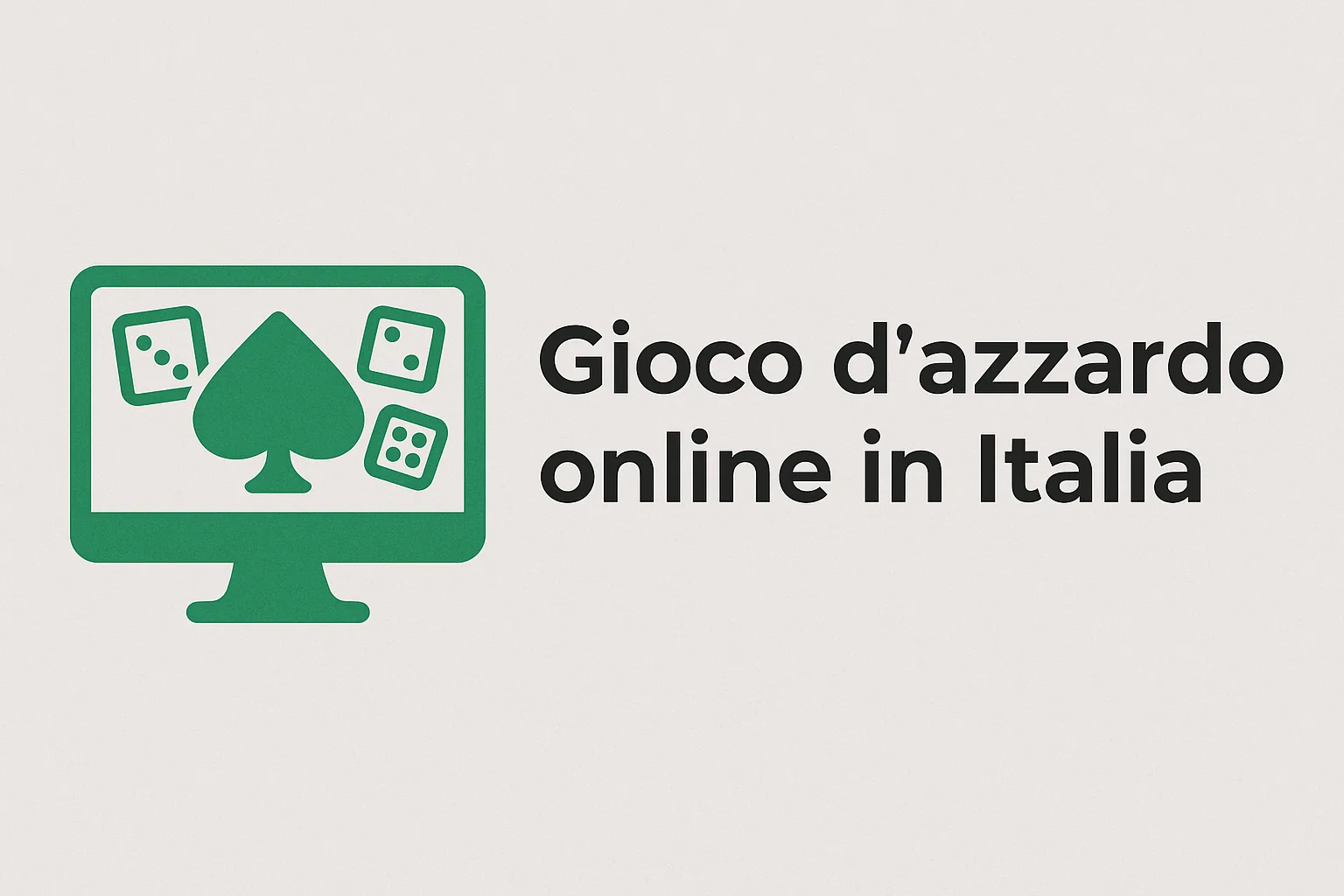 Gioco d’azzardo online in Italia