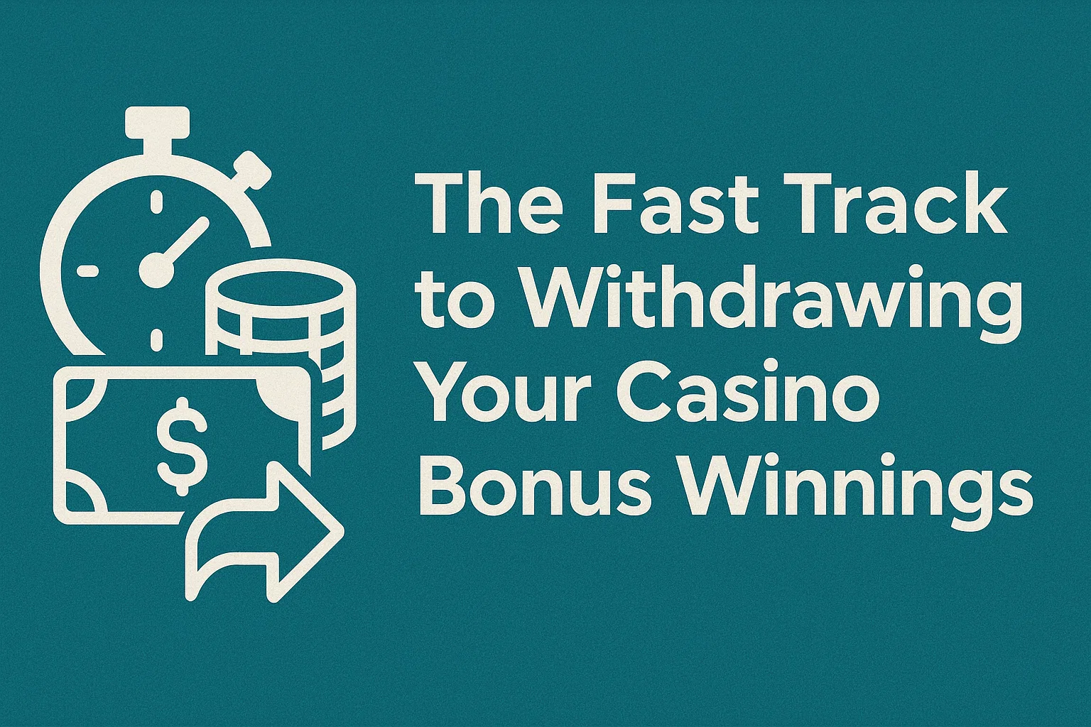 The Fast Track to Withdrawing Your Casino Bonus Winnings