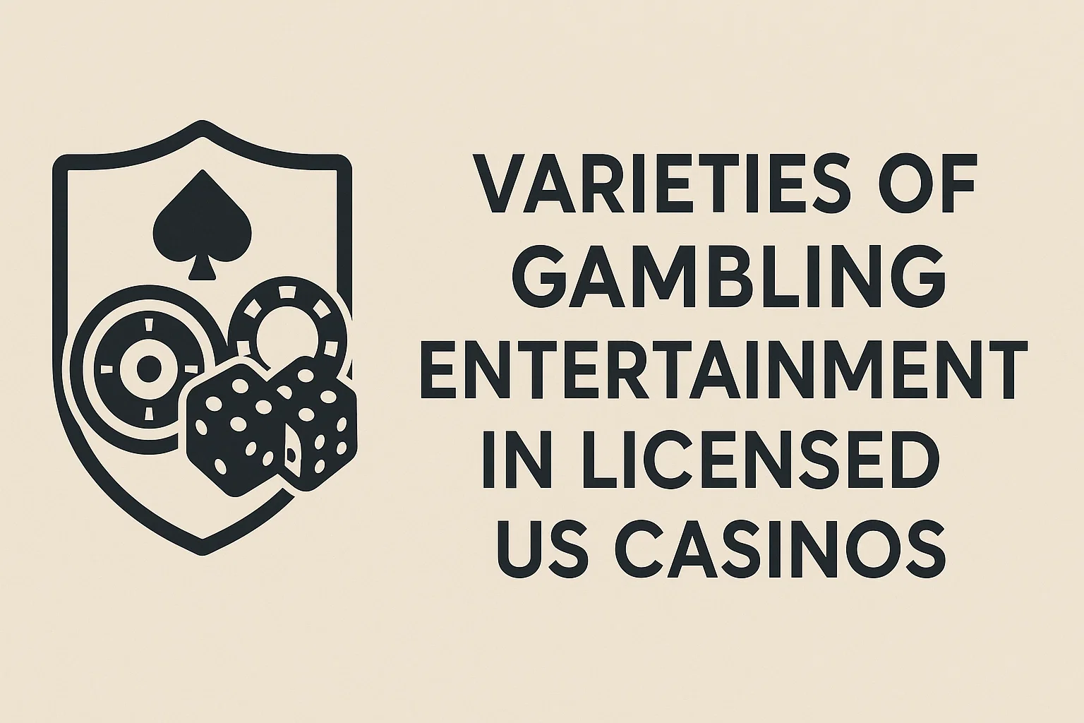 Varieties of Gambling Entertainment in Licensed US Casinos